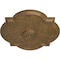Ekena Millwork Waltz Ceiling Medallion (Fits Canopies up to 5 1/4"), 24"W x 20 1/2"H x 1 1/8"P, Rubbed Bronze CM24WARZS - alternate 4